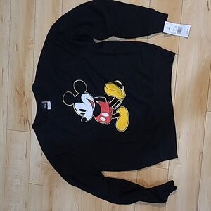 Disney women's XS black Mickey Mouse sweater